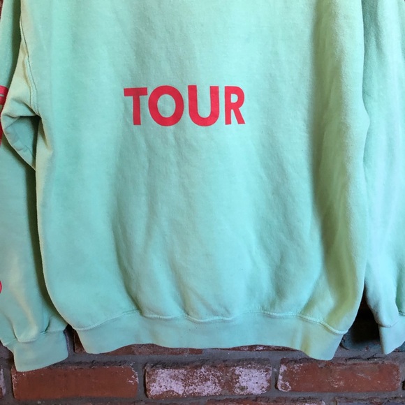 SOLD Kanye West Saint Pablo Tour Merch Mint Hoodie - Picture 6 of 11